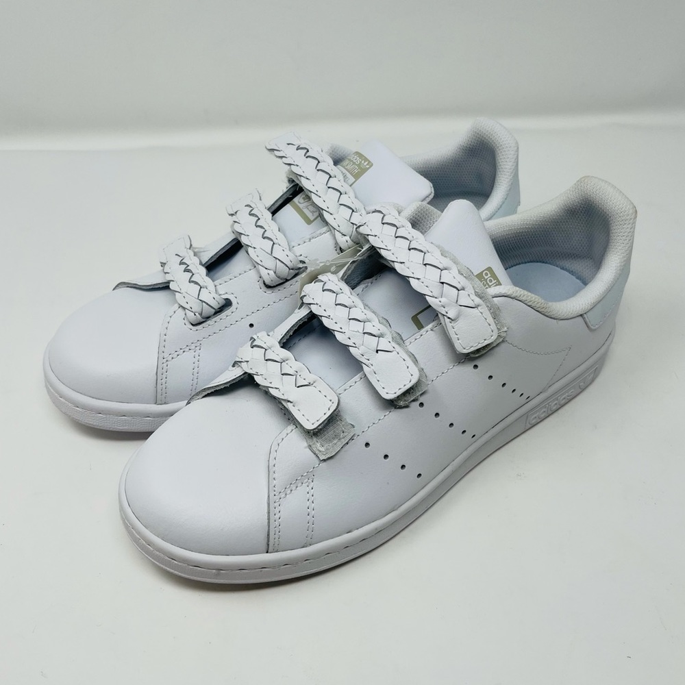 ADIDAS STAN SMITH CF J SNEAKERS - BIG KID 5